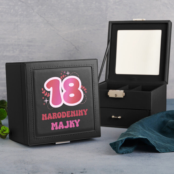 18. narodeniny - Čierna krabička so zrkadlom