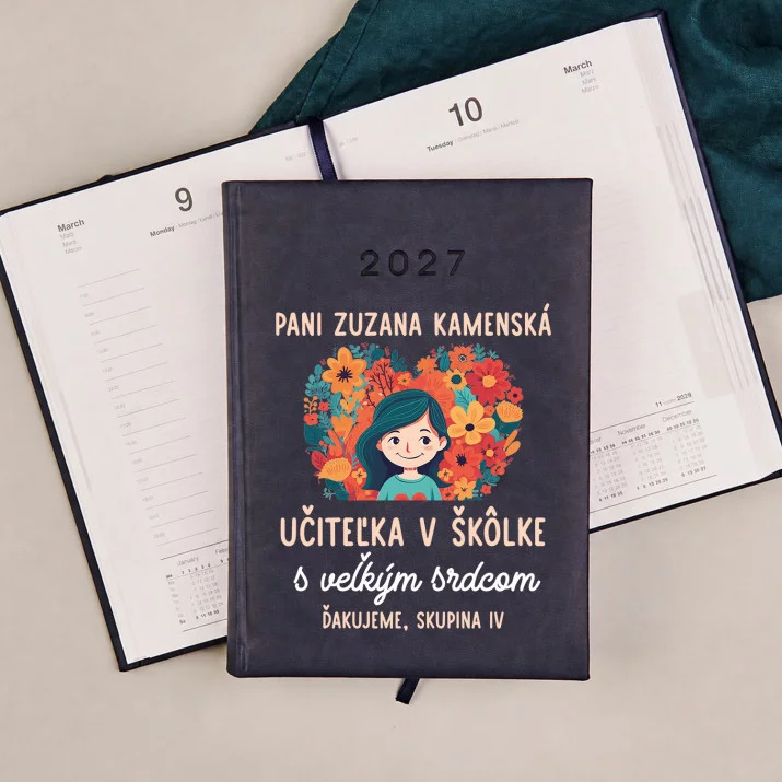 učiteľka s veľkým srdcom - Kalendár