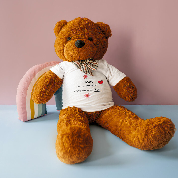 All i want for christmas - Medvedík 90 cm