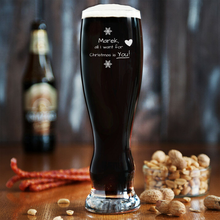 All i want is you - Gravírované pohare na pivo