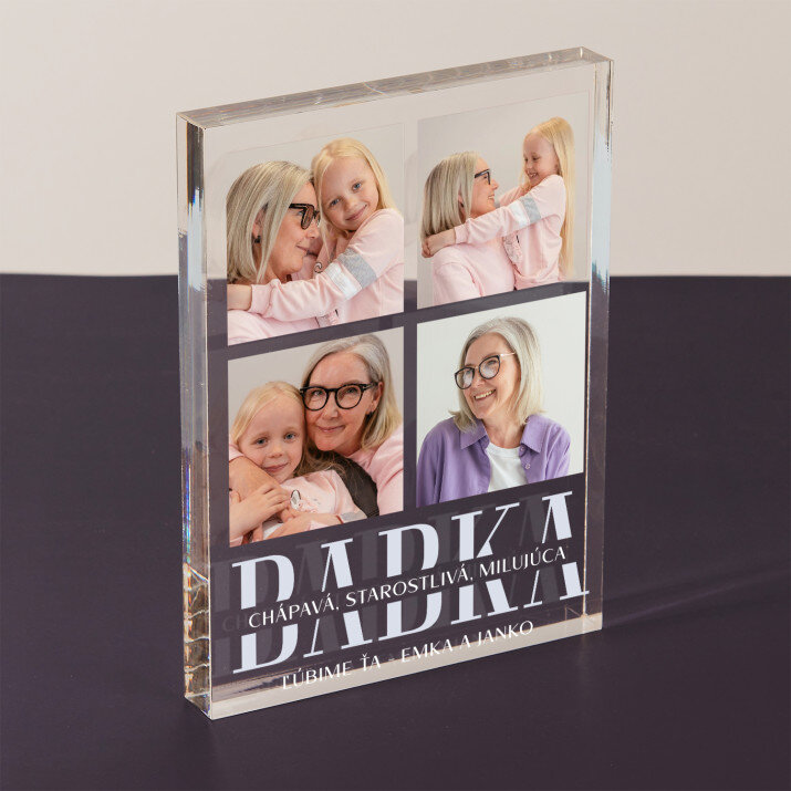 Babka - Akrylový blok
