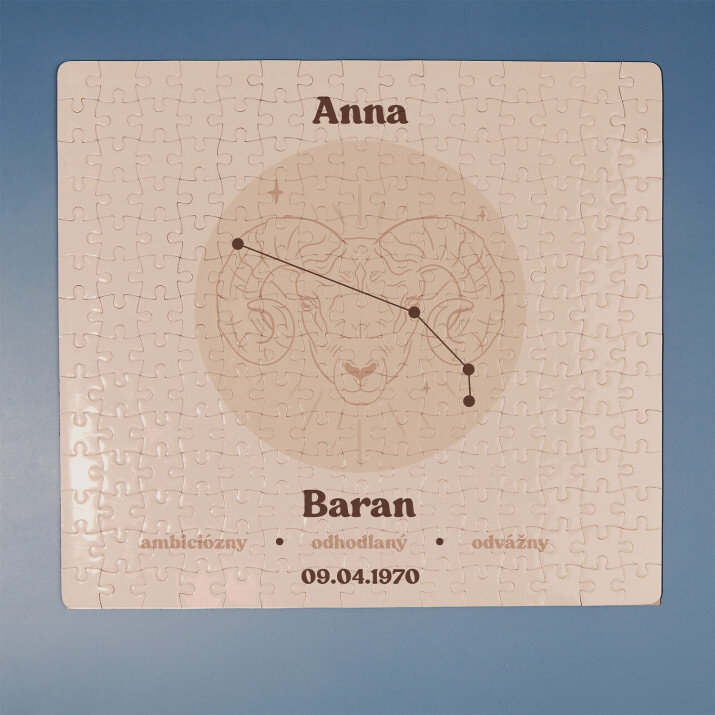 Baran znamenie - Magnetické puzzle