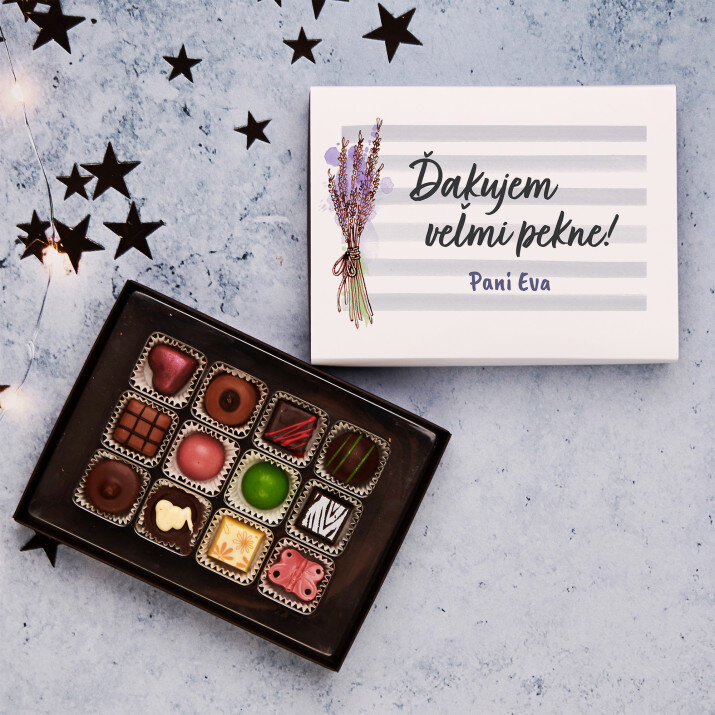 Ďakujem veľmi pekne - Pralinky z belgickej čokolády
