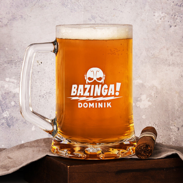 Bazinga! – Krígeľ s gravírovaním