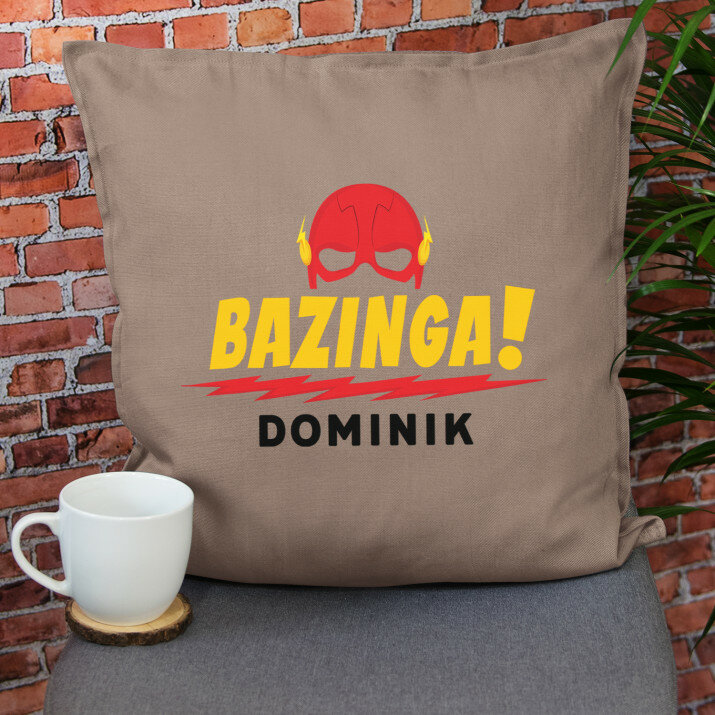 Bazinga! - Dekoračný vankúš