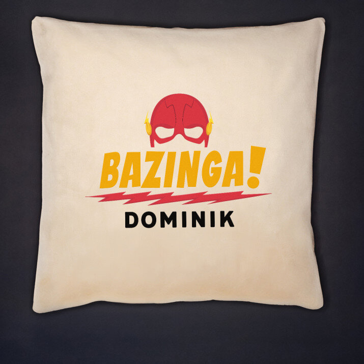 Bazinga! - Dekoračný vankúš
