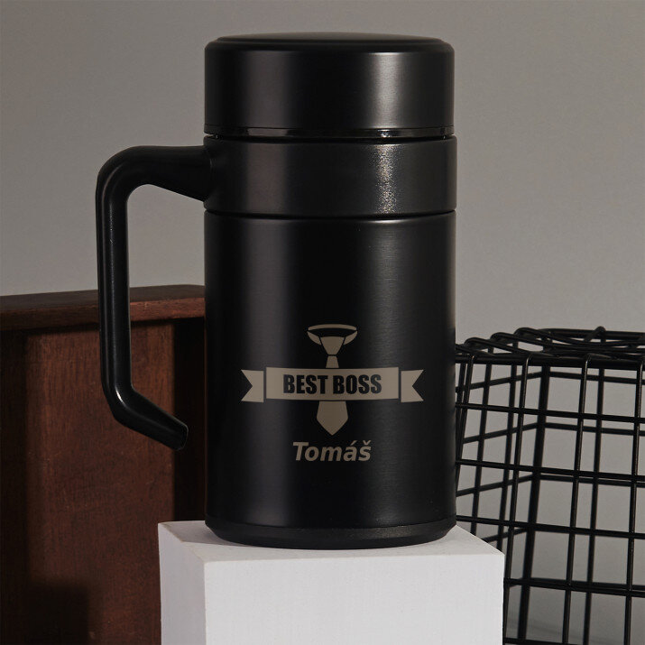 Best boss - Termohrnček  s rukoväťou 400 ml