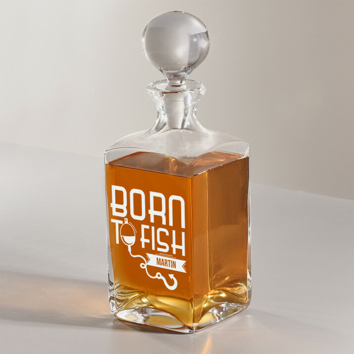 Born to fish - Karafa na whisky