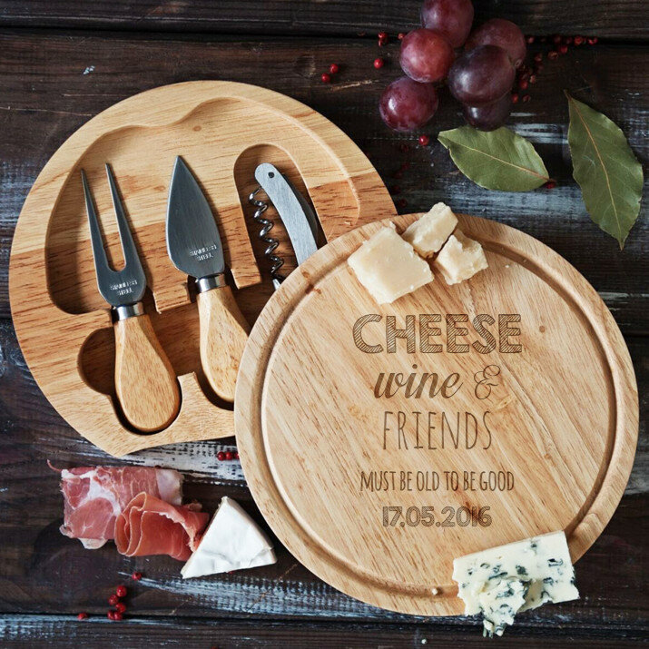 Cheese, wine&friends - Doska na syr