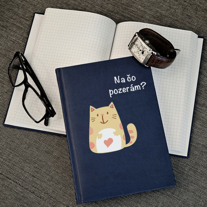 Na čo pozerám - Notes A5 s potiskem