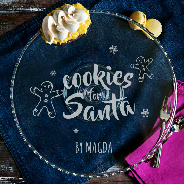 Cookies for santa - Podnos