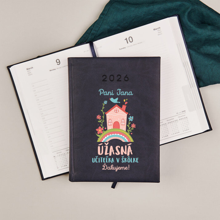 Úžasná učiteľka v škôlke - Kalendár