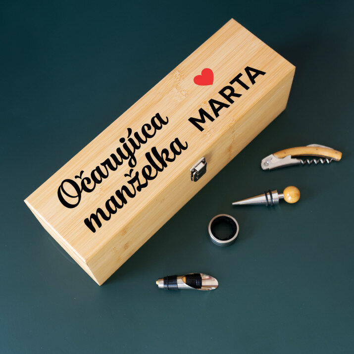 Očarujúca manželka - Box na víno