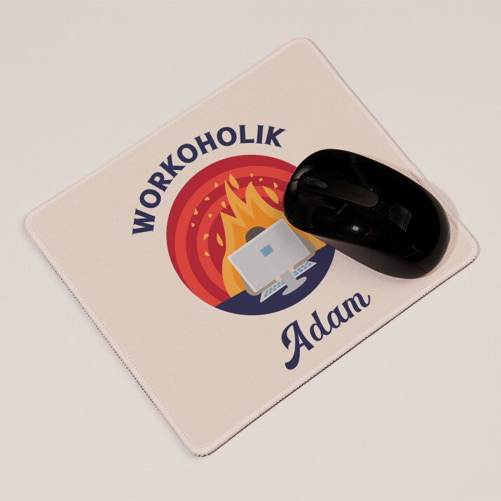 Workoholik - Podložka pod myš