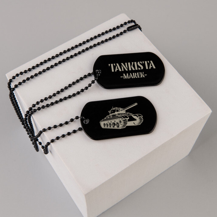 Tankista - Identifikačné známka