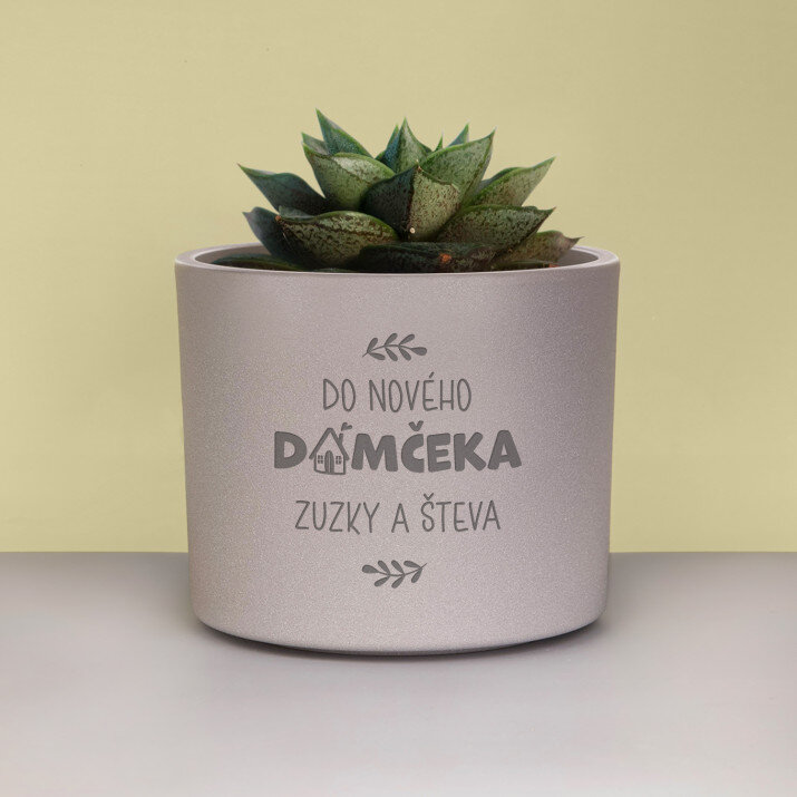 do nového domčeka - Kryt na kvetináč