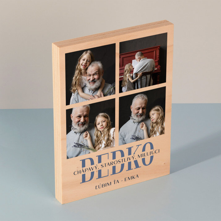 Dedko - Tlač na drevo
