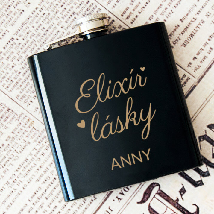 Elixír lásky - Ploskačka s gravírovaním