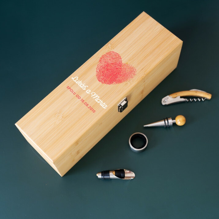 Fingerprints - Box na víno