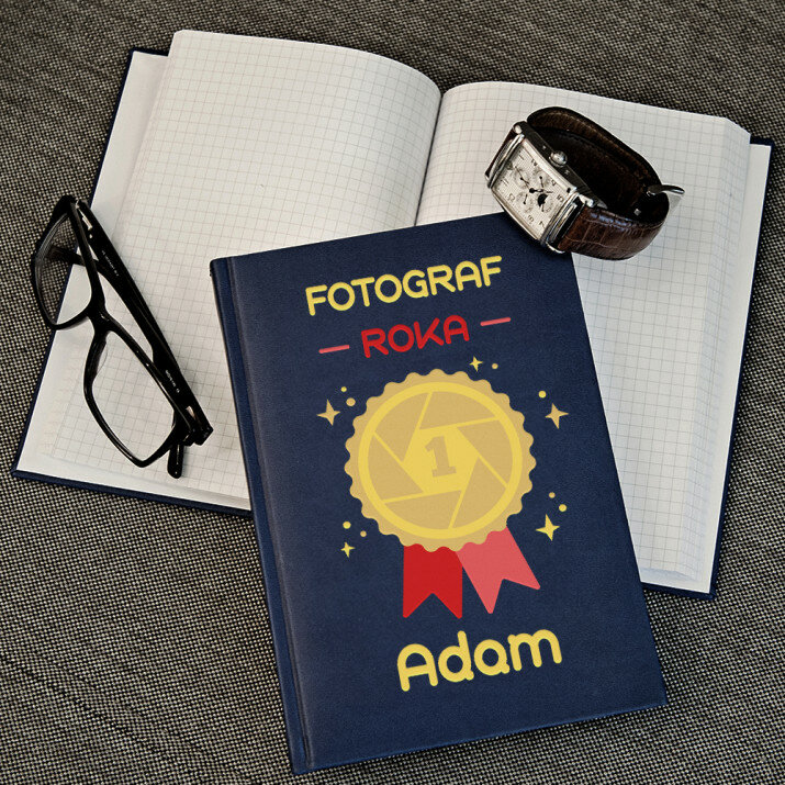 Fotograf roka - Notes A5 s potiskem