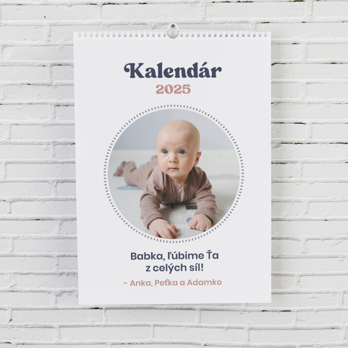 Kreslený fotokalendár - Nástenný kalendár