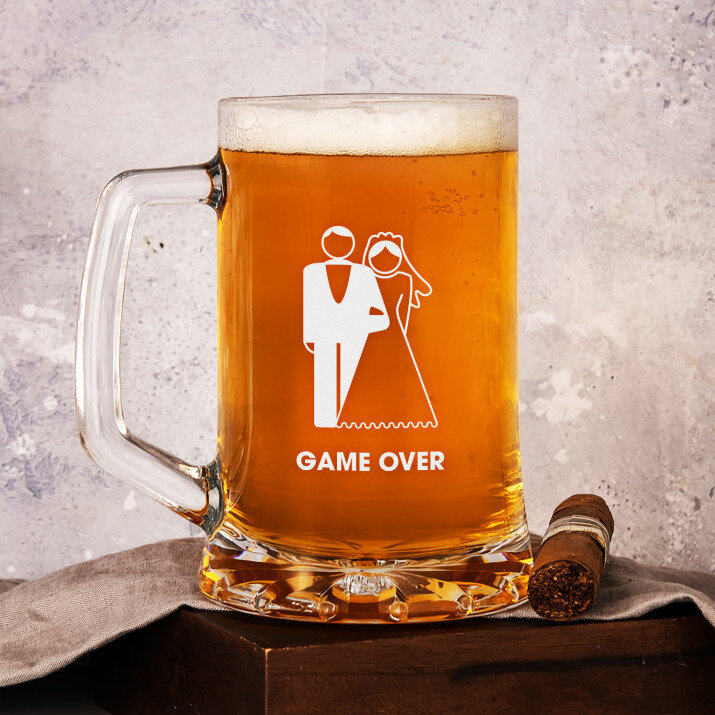 GameOver - Krígeľ s gravírovaním