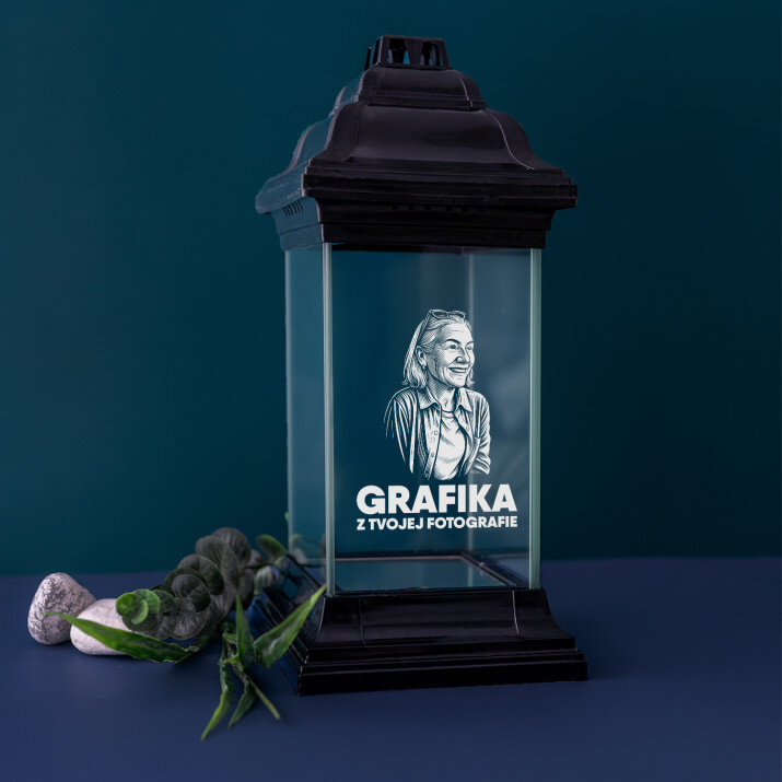 Grafika z Tvojej fotografie - Čierny kahanec