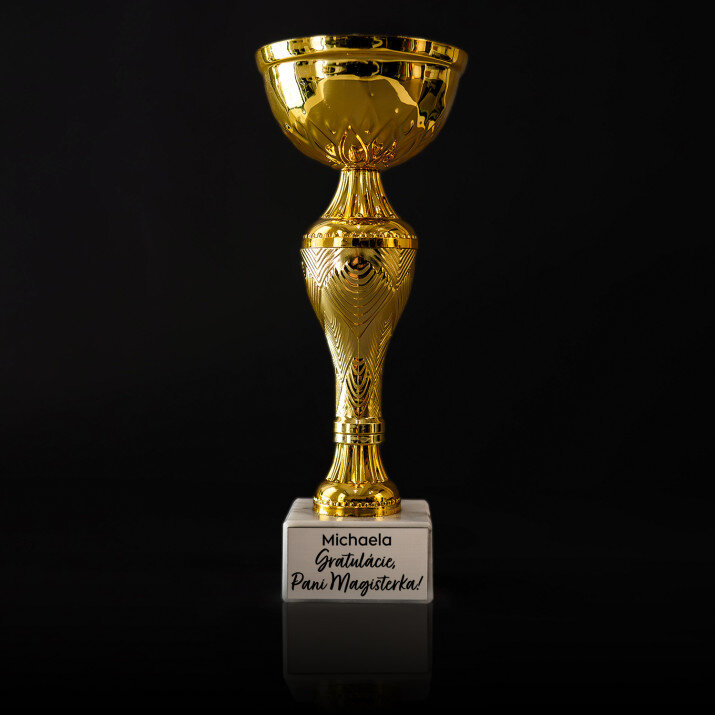 Gratulácie pani magisterka - Zlatý pohár