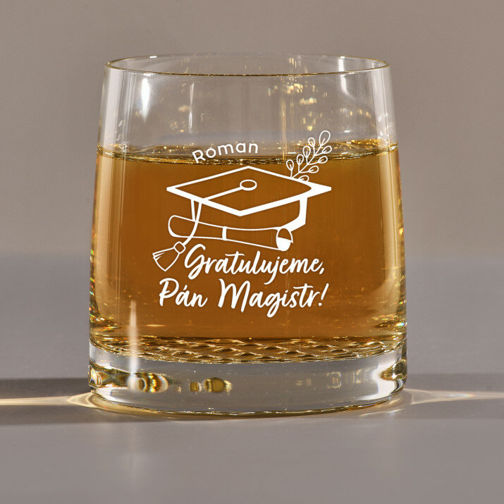 Gratulujeme, pán magister - Pohár na whisky
