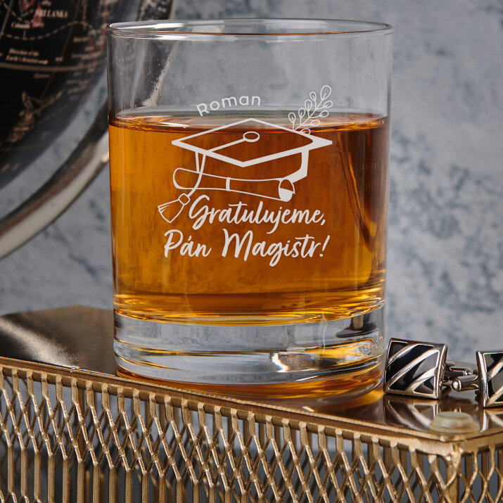 Gratulujeme, pán magister - Pohár na whisky