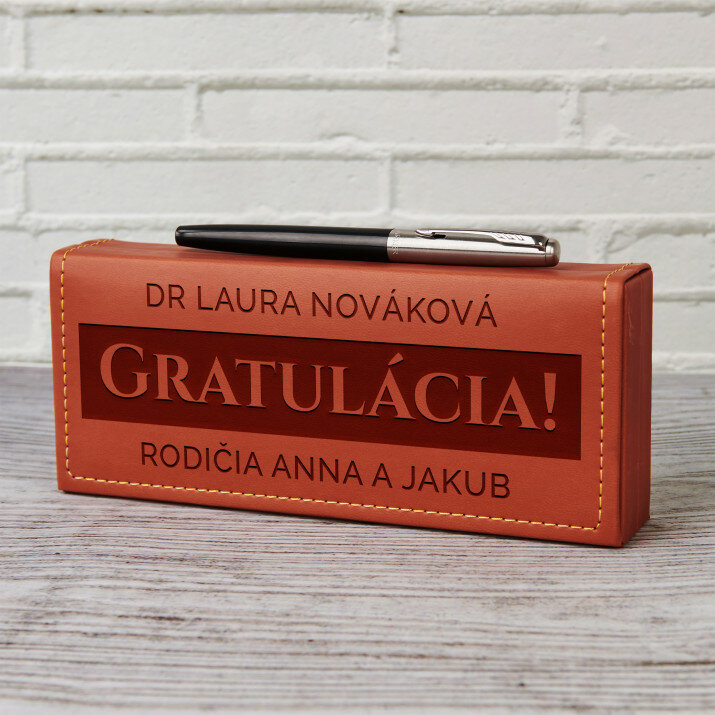 Gratulácia - Perá V puzdre