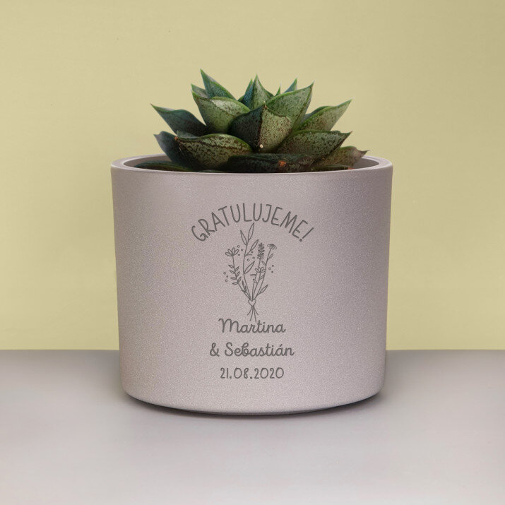 gratulujeme - Kryt na kvetináč