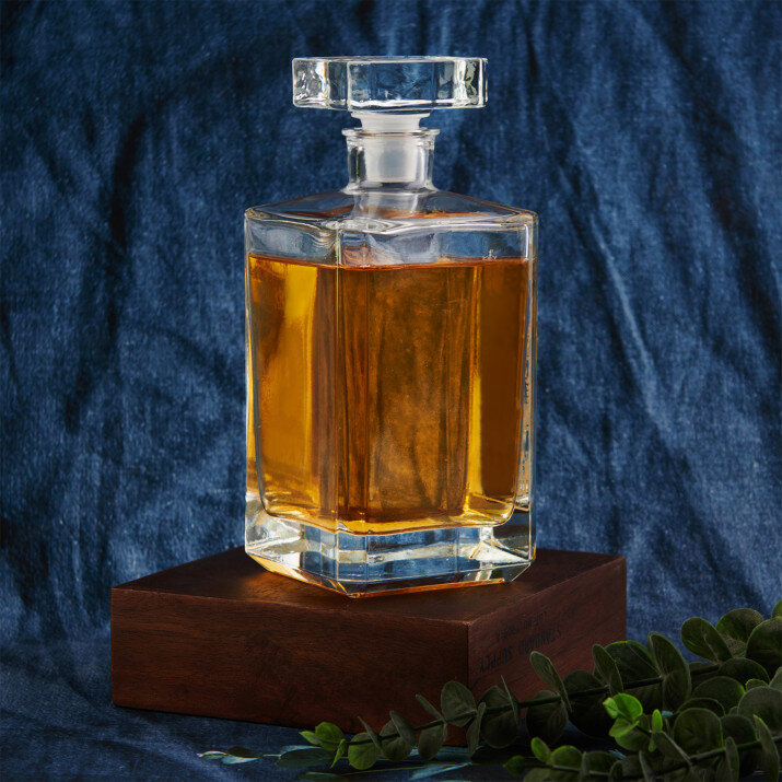 Skleněná karafa na whisky 0,7l