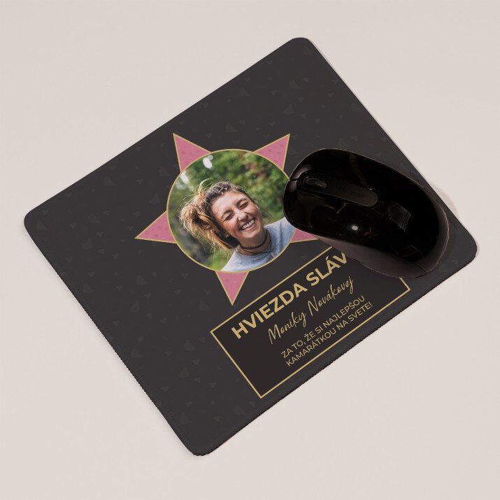 Hviezda slávy - Podložka pod myš