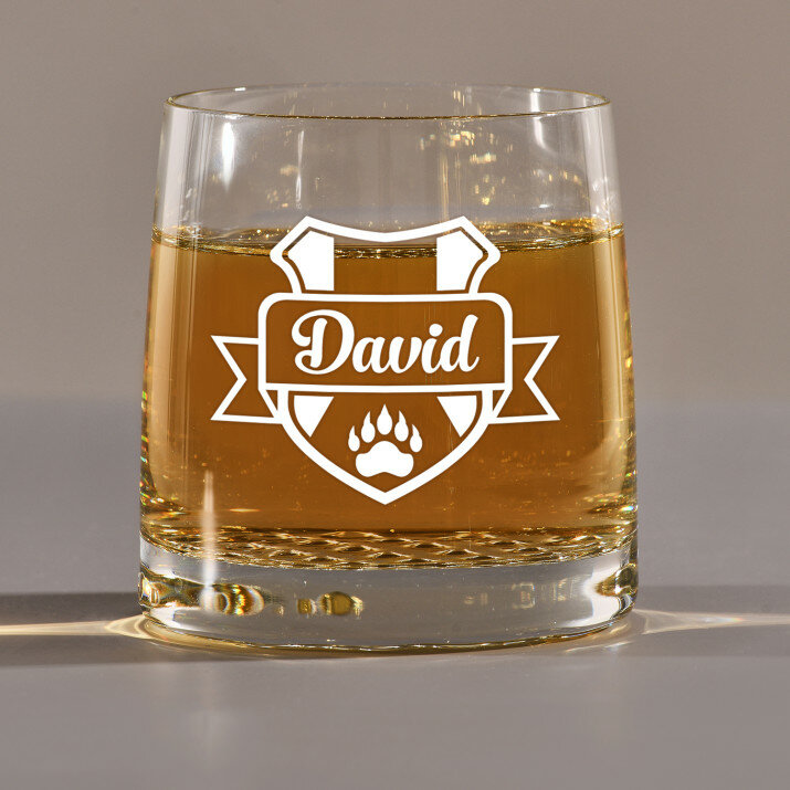Erb + meno - Pohár na whisky