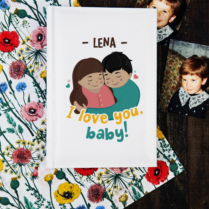 I love you, baby - Personalizované fotoalbum