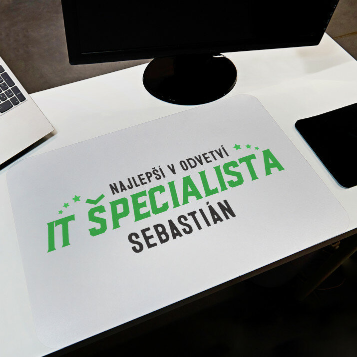 IT špecialista - Podložka na stôl