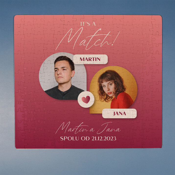It`s a match - Magnetické puzzle