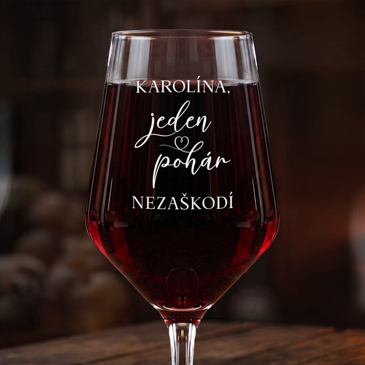 Jeden pohár nezaškodí - Veľký pohár na víno