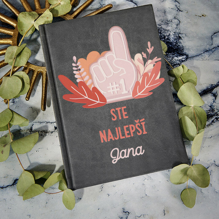 Ste najlepší - Notes A5 s potiskem