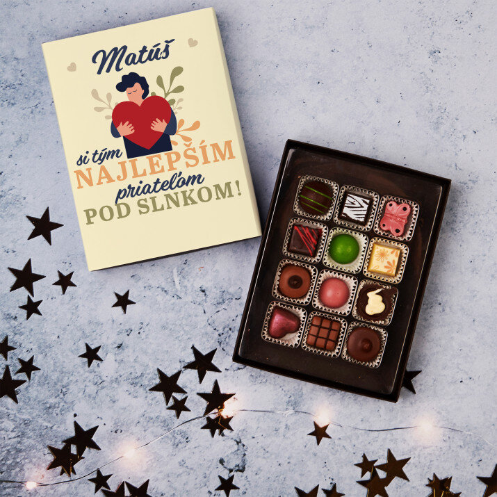 si ten najlepší priateľ pod slnkom - Pralinky z belgickej čokolády