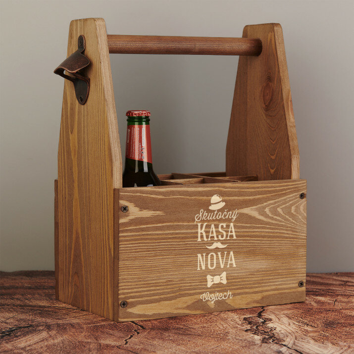 Kasanova - Nosič na pivo s otváračom