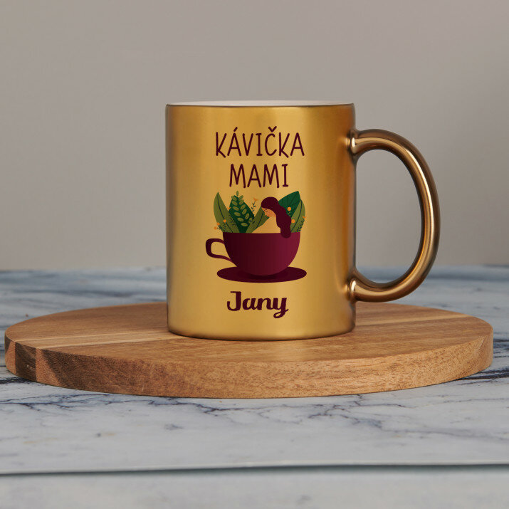 Kávička mami - Zlatý hrnček
