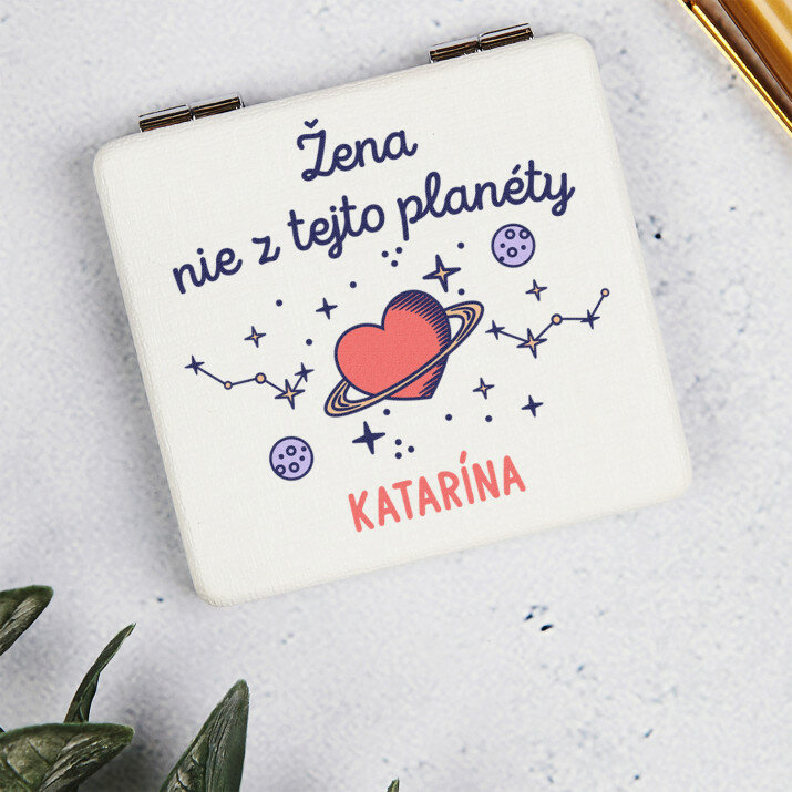 Žena nie z tejto planéty - Vreckové zrkadielko