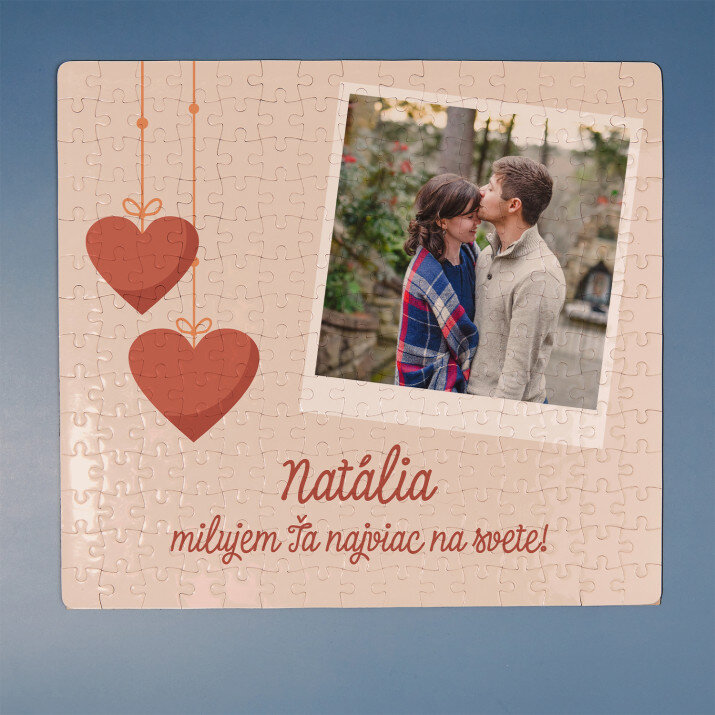 Milujem Ťa najviac - Magnetické puzzle