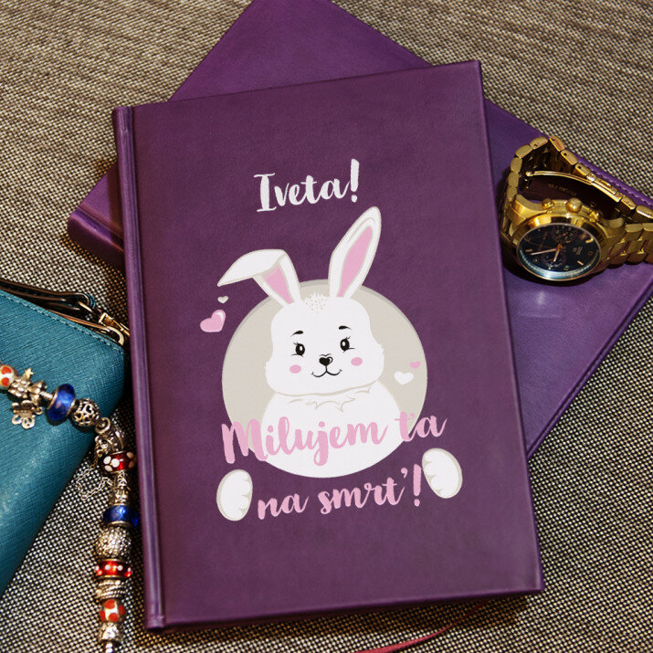 Milujem ťa na smrť - Notes A5 s potiskem