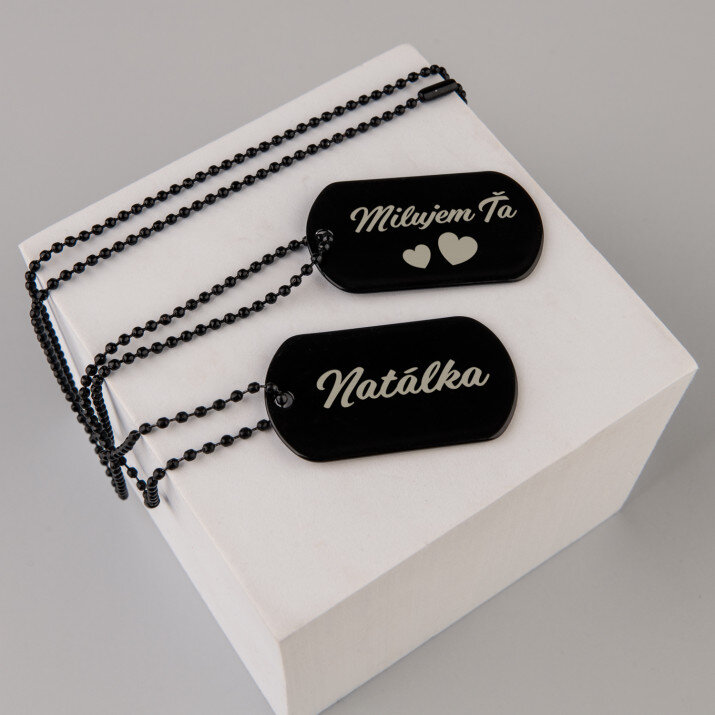 Milujem - Identifikačné známka