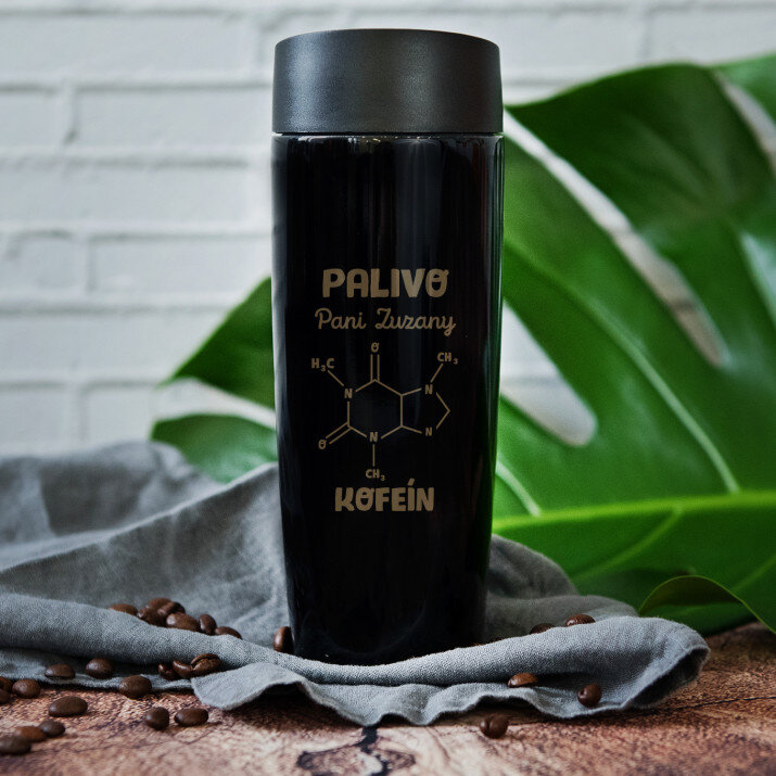 Kofeín chémia - Termohrnček
