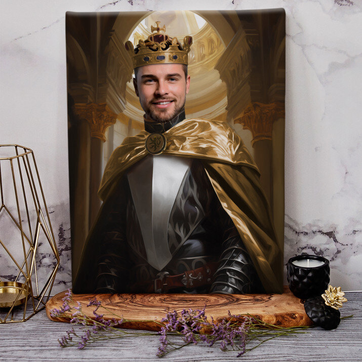 Kráľ Česka - Kráľovský portrét