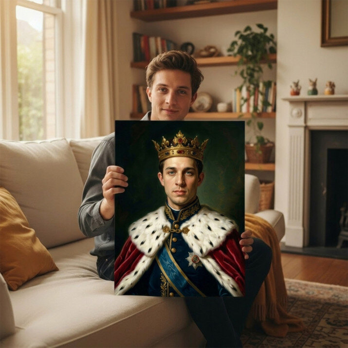 Král - Kráľovský portrét Král - Kráľovský portrét